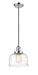 Innovations - 201C-PC-G713 - One Light Mini Pendant - Franklin Restoration - Polished Chrome