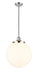 Innovations - 201C-PN-G201-14 - One Light Mini Pendant - Franklin Restoration - Polished Nickel