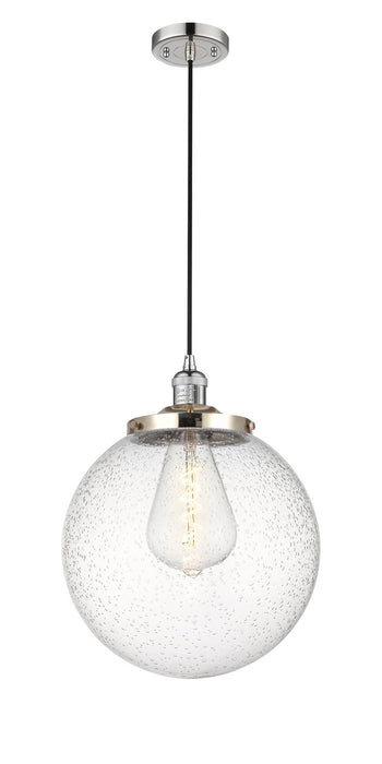 Innovations - 201C-PN-G204-14 - One Light Mini Pendant - Franklin Restoration - Polished Nickel