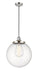 Innovations - 201C-PN-G204-14 - One Light Mini Pendant - Franklin Restoration - Polished Nickel