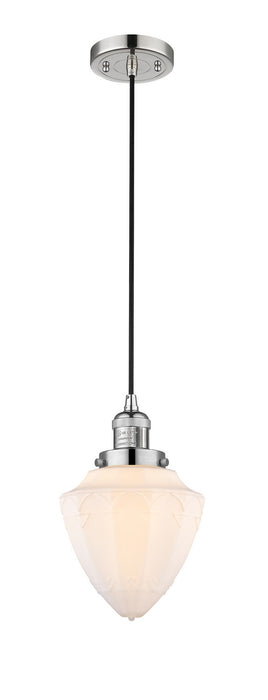 Innovations - 201C-PN-G661-7 - One Light Mini Pendant - Franklin Restoration - Polished Nickel