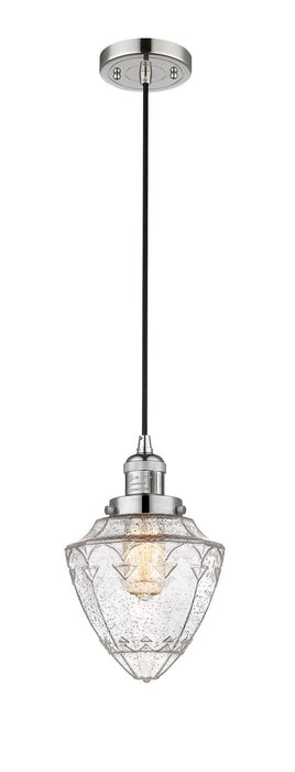 Innovations - 201C-PN-G664-7-LED - LED Mini Pendant - Franklin Restoration - Polished Nickel