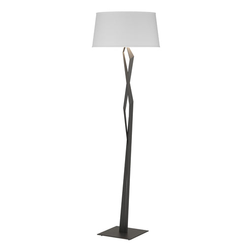 Facet One Light Floor Lamp Black