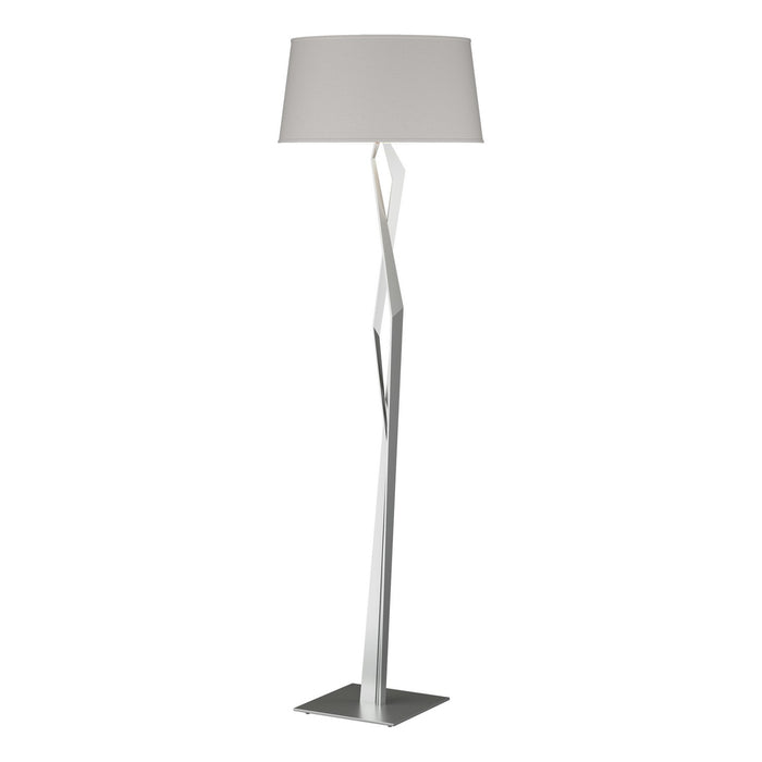Hubbardton Forge - 232850-SKT-82-SE2011 - One Light Floor Lamp - Facet - Vintage Platinum