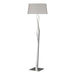 Hubbardton Forge - 232850-SKT-82-SE2011 - One Light Floor Lamp - Facet - Vintage Platinum