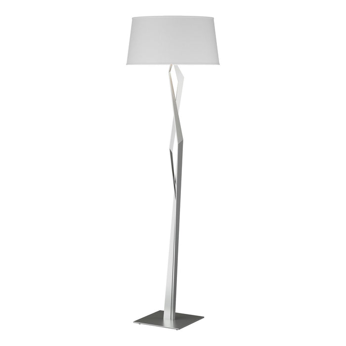 Hubbardton Forge - 232850-SKT-82-SF2011 - One Light Floor Lamp - Facet - Vintage Platinum