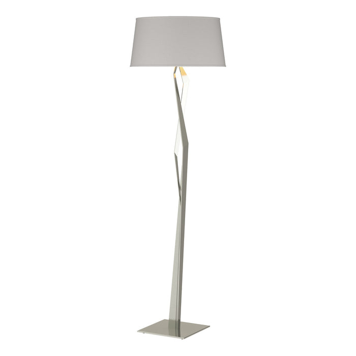 Hubbardton Forge - 232850-SKT-85-SE2011 - One Light Floor Lamp - Facet - Sterling