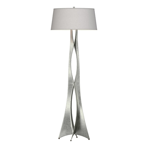 Moreau One Light Floor Lamp Sterling