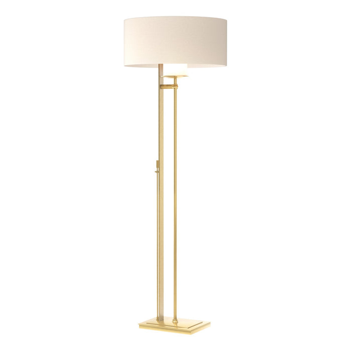 Hubbardton Forge - 234901-SKT-86-SE2095 - One Light Floor Lamp - Rook - Modern Brass