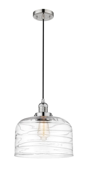 Innovations - 201C-PN-G713-L - One Light Mini Pendant - Franklin Restoration - Polished Nickel