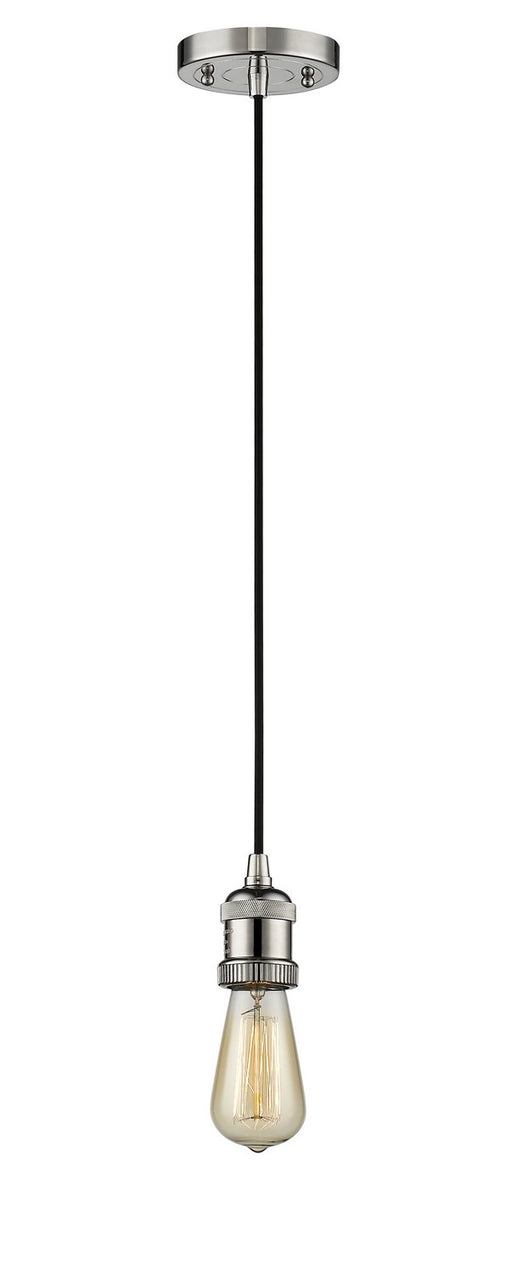 Innovations - 201C-PN-LED - LED Mini Pendant - Franklin Restoration - Polished Nickel