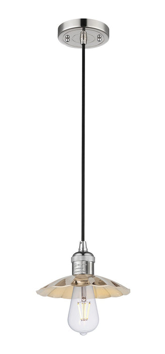 Innovations - 201C-PN-M17-PN - LED Mini Pendant - Franklin Restoration - Polished Nickel