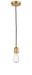 Innovations - 201C-SG - One Light Mini Pendant - Franklin Restoration - Satin Gold