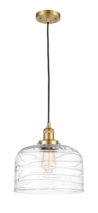 Innovations - 201C-SG-G713-L - One Light Mini Pendant - Franklin Restoration - Satin Gold