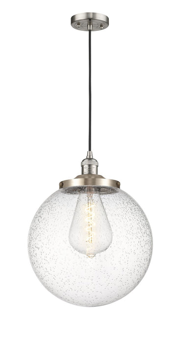 Innovations - 201C-SN-G204-14 - One Light Mini Pendant - Franklin Restoration - Brushed Satin Nickel