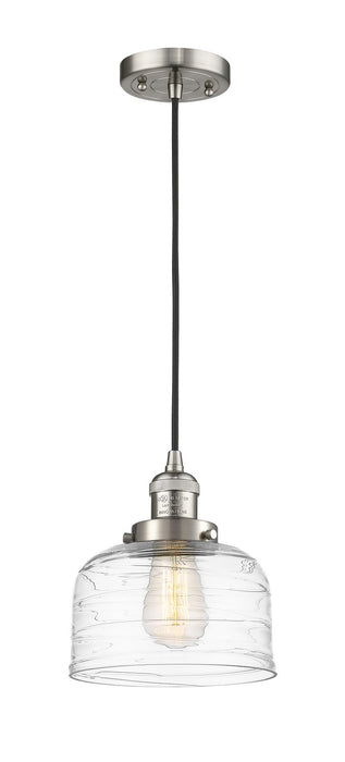 Innovations - 201C-SN-G713 - One Light Mini Pendant - Franklin Restoration - Brushed Satin Nickel