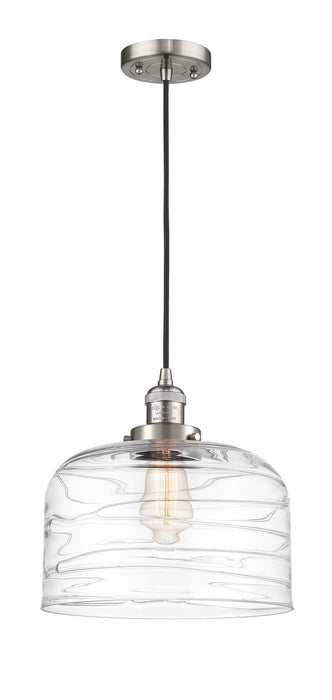 Innovations - 201C-SN-G713-L - One Light Mini Pendant - Franklin Restoration - Brushed Satin Nickel