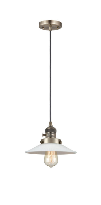 Innovations - 201CSW-AB-G1 - One Light Mini Pendant - Franklin Restoration - Antique Brass