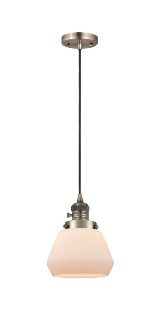 Innovations - 201CSW-AB-G171 - One Light Mini Pendant - Franklin Restoration - Antique Brass