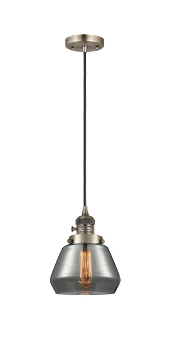 Innovations - 201CSW-AB-G173 - One Light Mini Pendant - Franklin Restoration - Antique Brass