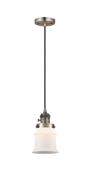 Innovations - 201CSW-AB-G181S - One Light Mini Pendant - Franklin Restoration - Antique Brass