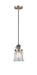 Innovations - 201CSW-AB-G182S - One Light Mini Pendant - Franklin Restoration - Antique Brass