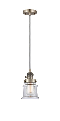 Franklin Restoration One Light Mini Pendant