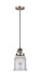 Innovations - 201CSW-AB-G184 - One Light Mini Pendant - Franklin Restoration - Antique Brass