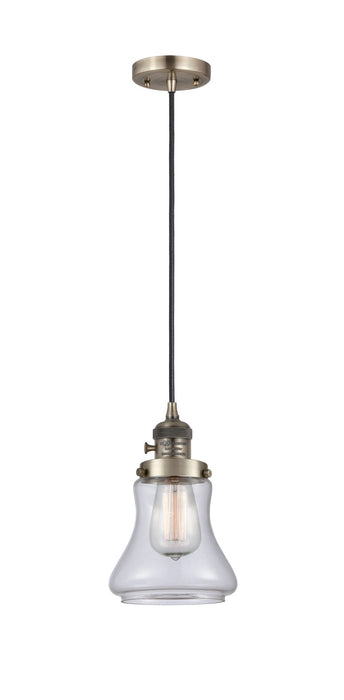 Innovations - 201CSW-AB-G192 - One Light Mini Pendant - Franklin Restoration - Antique Brass