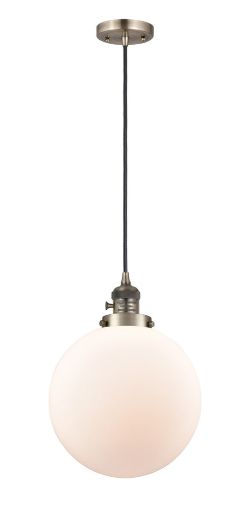 Innovations - 201CSW-AB-G201-10 - One Light Mini Pendant - Franklin Restoration - Antique Brass