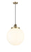 Innovations - 201CSW-AB-G201-14 - One Light Mini Pendant - Franklin Restoration - Antique Brass