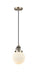 Innovations - 201CSW-AB-G201-6 - One Light Mini Pendant - Franklin Restoration - Antique Brass