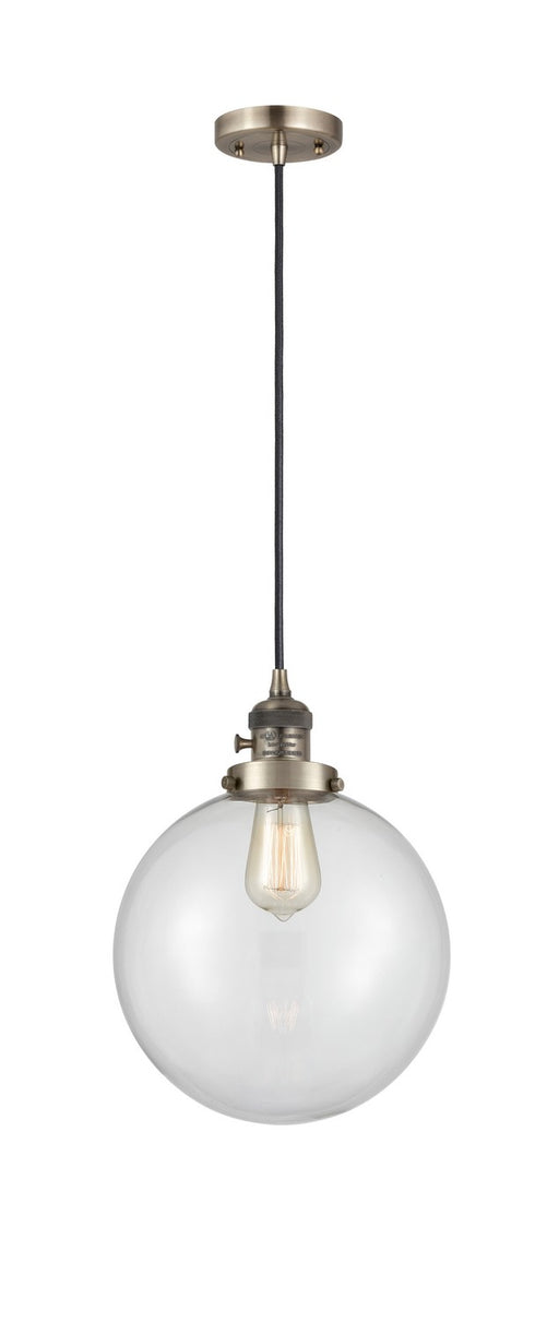 Innovations - 201CSW-AB-G202-10 - One Light Mini Pendant - Franklin Restoration - Antique Brass