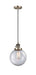 Innovations - 201CSW-AB-G202-8 - One Light Mini Pendant - Franklin Restoration - Antique Brass