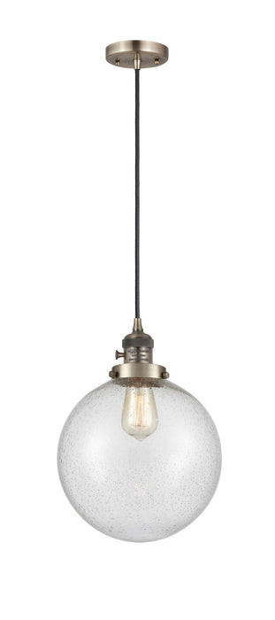 Innovations - 201CSW-AB-G204-10 - One Light Mini Pendant - Franklin Restoration - Antique Brass