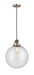 Innovations - 201CSW-AB-G204-12 - One Light Mini Pendant - Franklin Restoration - Antique Brass