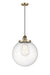 Innovations - 201CSW-AB-G204-14 - One Light Mini Pendant - Franklin Restoration - Antique Brass