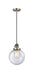 Innovations - 201CSW-AB-G204-8 - One Light Mini Pendant - Franklin Restoration - Antique Brass