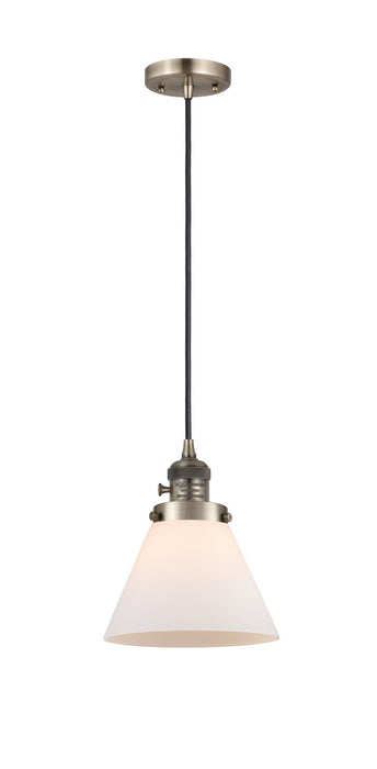 Innovations - 201CSW-AB-G41 - One Light Mini Pendant - Franklin Restoration - Antique Brass