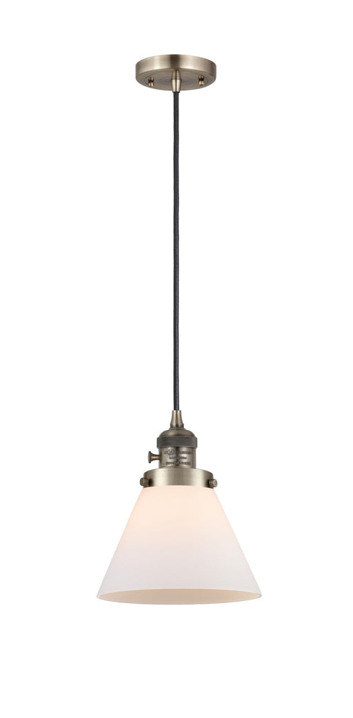 Innovations - 201CSW-AB-G41-LED - LED Mini Pendant - Franklin Restoration - Antique Brass