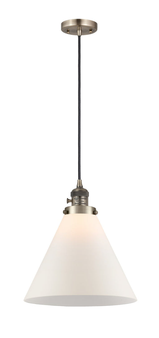 Innovations - 201CSW-AB-G41-L-LED - LED Mini Pendant - Franklin Restoration - Antique Brass