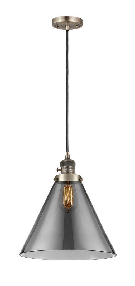 Innovations - 201CSW-AB-G43-L-LED - LED Mini Pendant - Franklin Restoration - Antique Brass