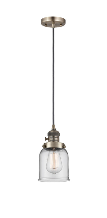 Innovations - 201CSW-AB-G52 - One Light Mini Pendant - Franklin Restoration - Antique Brass