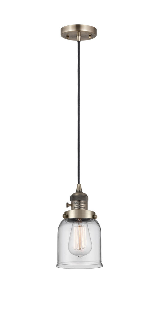 Innovations - 201CSW-AB-G52 - One Light Mini Pendant - Franklin Restoration - Antique Brass