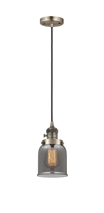 Innovations - 201CSW-AB-G53 - One Light Mini Pendant - Franklin Restoration - Antique Brass