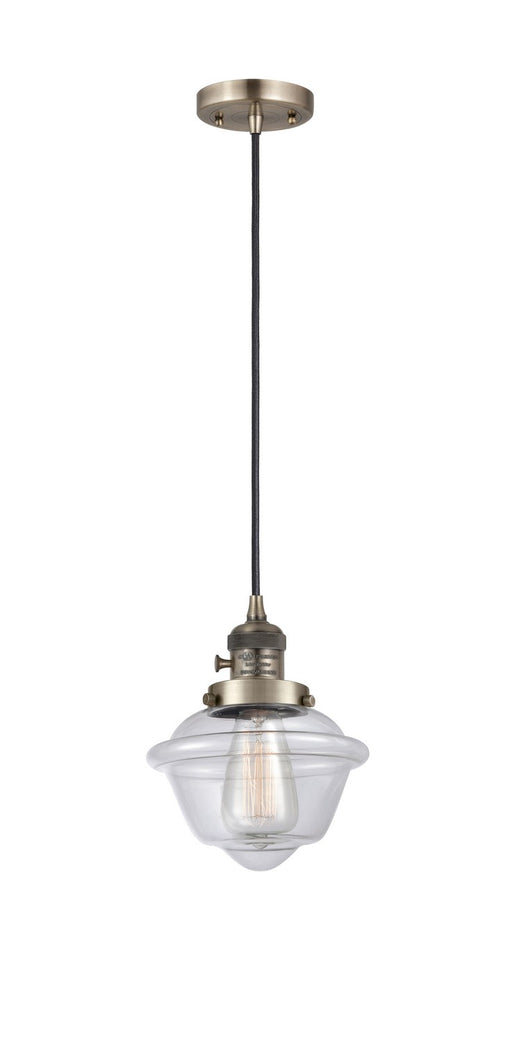 Innovations - 201CSW-AB-G532-LED - LED Mini Pendant - Franklin Restoration - Antique Brass