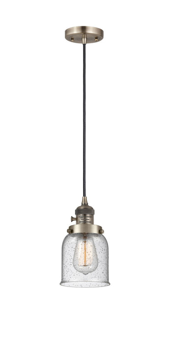 Innovations - 201CSW-AB-G54 - One Light Mini Pendant - Franklin Restoration - Antique Brass