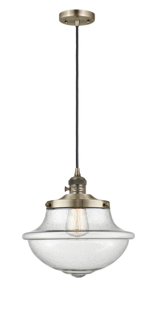 Innovations - 201CSW-AB-G544-LED - LED Mini Pendant - Franklin Restoration - Antique Brass