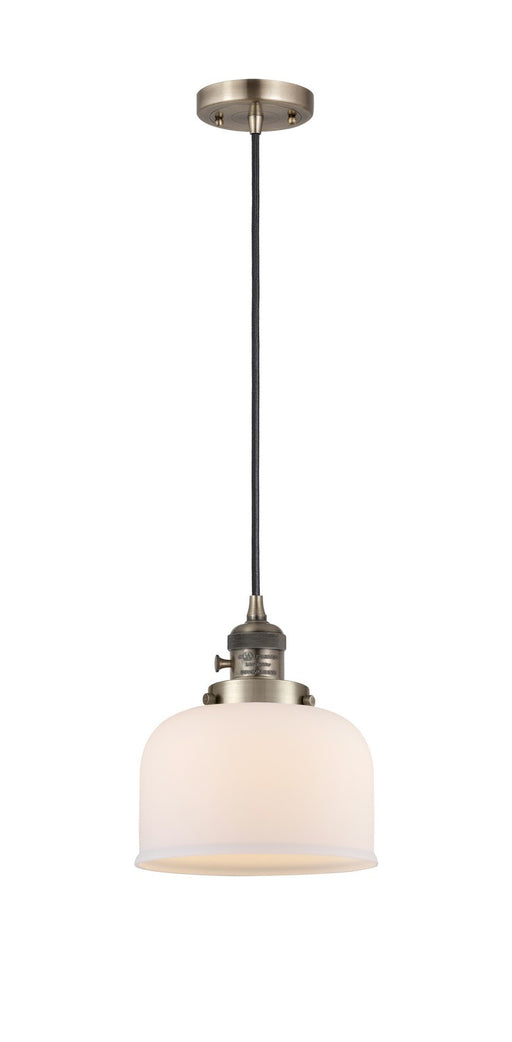 Innovations - 201CSW-AB-G71 - One Light Mini Pendant - Franklin Restoration - Antique Brass