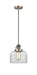 Innovations - 201CSW-AB-G72 - One Light Mini Pendant - Franklin Restoration - Antique Brass